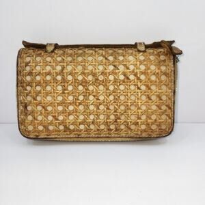 Vive La Difference $350 Carne Vienna Bag Sweet Tea Beige Clutch Wallet Crossbody